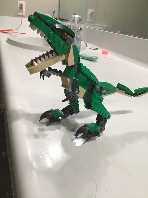 Lego Instructions Step By Step Dinosaur, Dino Lego, Lego Dinosaur Instructions, Lego Indoraptor, Lego Jurrasic Park, Lego Jurassic World Dinosaurs, Lego Dinosaur, My Dream Came True, Black Aesthetic