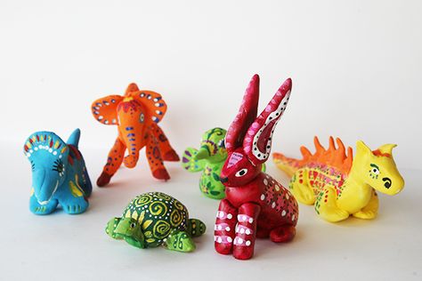 Art with Alyssa: Alebrijes, Mexican Folk Art Sculptures Rv Halloween, Rabbit Types, Ghostbusters Ghost, Candy Decorations, Yard Decorations, Candy Christmas, Art Clay, Camping Art, Art Sculptures