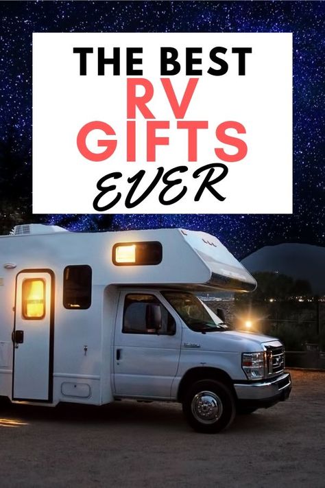 Looking for the best RV gifts for that special camper in your life? These camping gifts are practical and fun! Get a jump start on your holiday shopping today! #campinggifts #RVgifts #campingfun #holidayshopping Roadtrip Tips, Gifts For Rv Owners, What To Take Camping, Rv Gear, Rv Gifts, Rv Adventure, Camping Photography, Rv Hacks, Rv Lifestyle