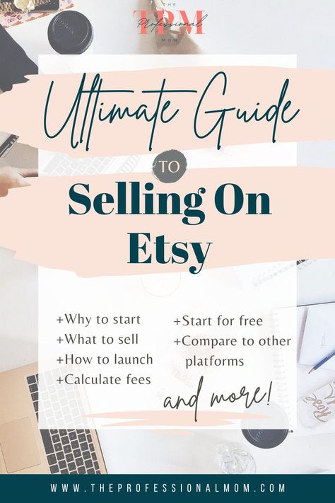 Simple Things To Sell On Etsy, How To List Items On Etsy, Cricut Crafts To Sell On Etsy, Selling Jewelry On Etsy, Etsy Start Up Guide, Etsy Shop Owner Aesthetic, What Sells Best On Etsy, How To Start A Business On Etsy, How To Be Successful On Etsy