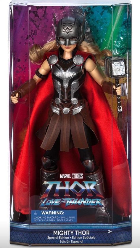 Marvel Dolls, Disneyland Merch, Star Maker, Thor Cosplay, Superhero Dolls, Female Thor, Childhood Photography, Jane Foster, Marvel Merchandise