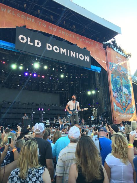 Old Dominion Concert, 2023 Memories, No Shoes Nation, Music Board, Old Dominion, Celebrity Updates, Kenny Chesney, Bucket Lists, National Treasure