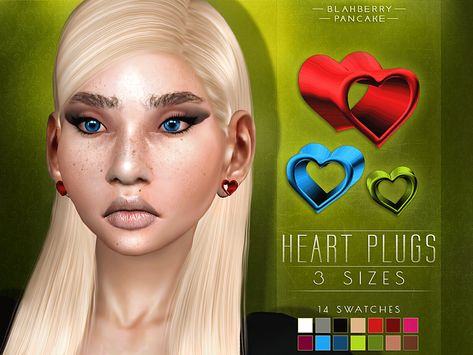 TS4 CC Blahberry Pancake, Sims Presets, Cc Accessories, Sims 4 Piercings, Alpha Cc, Sims 4 Cc Shoes, Free Sims 4, Sims 4 Cc Makeup, Sims 4 Gameplay