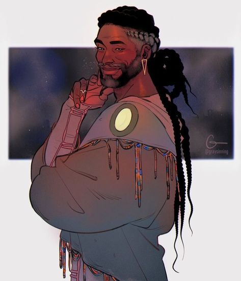 Space Wizard, Black Characters, Black Anime Characters, Black Anime, Afro Art, Male Character, Character Design Male, Black Man, Character Creation