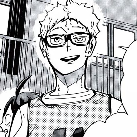 Kei Tsukishima, Haikyuu Tsukishima, Tsukishima Kei, Avatar Couple, Haikyuu Manga, Haikyuu Characters, Manga Icons, Anime Wall Art, Haikyuu Anime