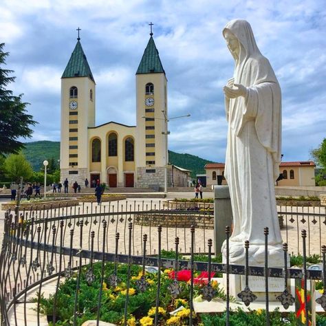 Medjugorje Bosnia, Our Lady Of Medjugorje, Sacred Garden, Bosnia Herzegovina, Catholic Images, Europe Vacation, December 2024, Blessed Virgin, Family Trip