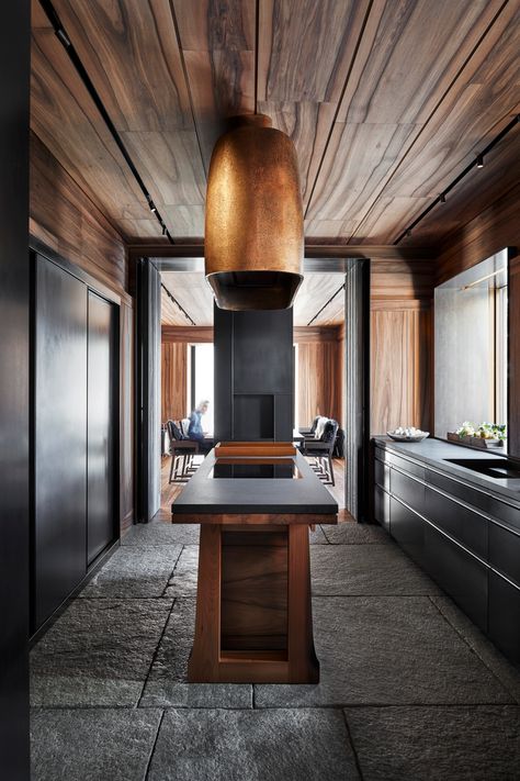 See Liaigre’s Most Unforgettable Homes Around the World - Galerie Commune Design, Villa Necchi, Oven Hood, Christian Liaigre, Paris Home, Granite Flooring, St Moritz, Amazing Spaces, Cow Bell