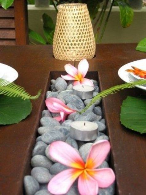 Zen Table Decor, Zen Party Decorations, Zen Wedding Decor, Zen Wedding, Chinoiserie Interior, Thai Decor, Decor Inspiration Diy, Ikebana Flower Arrangement, Diy Arrangements