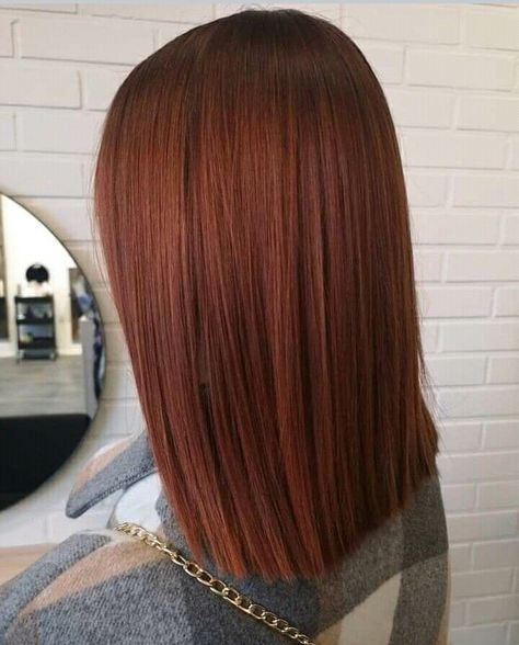 Light Copper Mahogany Brown, Red Cooper Short Hair, Auburn Hair Straight, Auburn Short Hair, Deep Copper Hair Color, Short Shaggy Hairstyles, Short Auburn Hair, Light Auburn Hair, Chestnut Hair