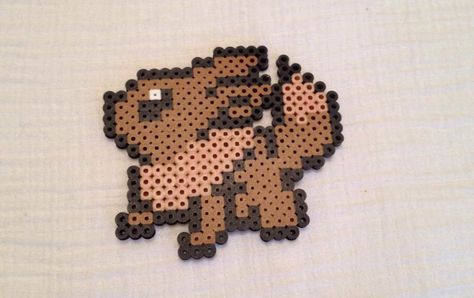 Eevee! <3 Pokemon Perler, Pokemon Bead, Pokemon Sprites, Grid Patterns, Pokemon Perler Beads, Nerd Crafts, Melty Bead Patterns, Kandi Kid, Perler Ideas