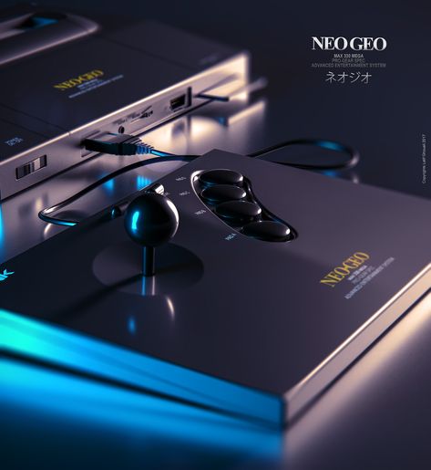 NEO GEO Tribute on Behance Neo Geo, Classic Video, Classic Video Games, King Of Fighters, Game System, Classic Games, Retro Gaming, Design Digital, Industrial Design