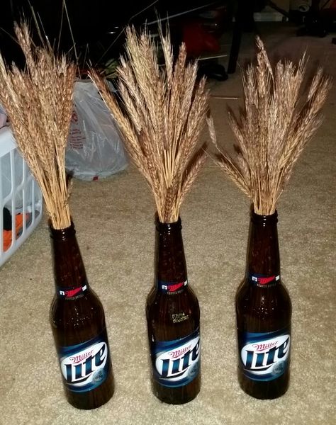 Coors Light Party Ideas, Coors Light Themed Birthday Party, Miller Lite Birthday Party, Beer Themed Party Decorations, Miller Lite Party, Beer Party Theme, Beer Decorations, Oktoberfest Food, Lighted Centerpieces