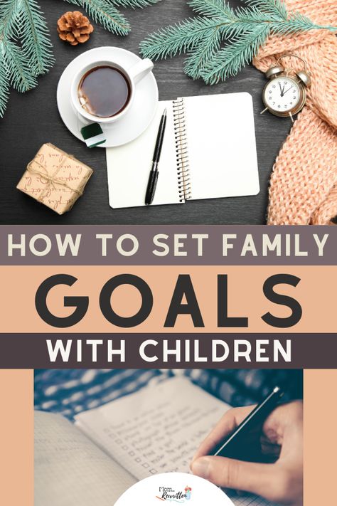 From New Years resolutions and beyond, get practical tips and ideas on how to set family goals with kids. Children are always learning and growing, making goal-setting a reasonable expectation. Get positive parenting advice on how to goal set as a family including getting healthy, setting up future travel plans and making the best memories together! #NewYear2020 #NewYearsEve #Resolutions #GoalSetting #Goals #SettingGoals #MakingResolutions #NewYearResolutions #PositiveParenting #ParentingTips Family New Year Resolutions Goal Settings, Kid New Years Resolutions, New Year Family Planning, New Years Goal Setting For Kids, Goal Setting For Families, Setting Goals With Kids, New Years Family Resolutions, New Year Family Goals, Family Goal Board Ideas