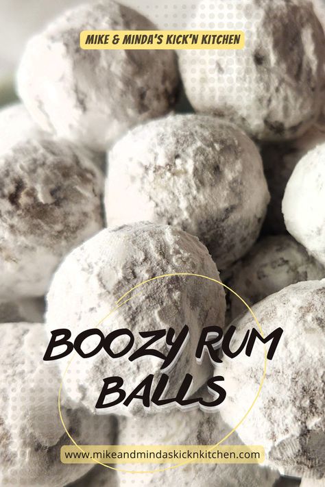 Rum balls are a great holiday treat and one of the easiest treats to make since there is no baking involved. Hope you enjoy these Boozy Rum Balls. #foodie #foodblogger #rumballs #boozy #christmasdessert #christmastreats #holidaydessert #dessert #kicknkitchen Rumballs Recipe, Vanilla Wafer Recipe, Christmas Finger Foods, Easy Treats To Make, Cookie Exchange Recipes, Treats To Make, Rum Balls, Boozy Desserts, Cookie Ball