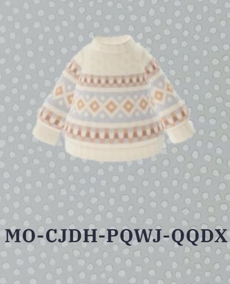 Acnh Streetwear Codes, Animal Crossing Jumper Design, Animal Crossing Sweater Pattern, Animal Crossing Design Codes Clothes Winter, Acnh Design Codes Clothing Men, Acnh Pants Code, Acnh Design Ideas Clothes, Animal Crossing Sweater Codes, Acnh Nordic Design