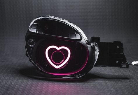 wrx bugeye headlights Heart Rear Lights Car, Heart Headlights Car, Heart Headlights, Doge Challenger, Bmw Convertible, Dream Cars Audi, Heart Halo, R34 Skyline, Mustang Ecoboost