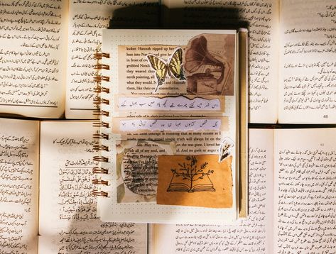 Urdu Journal. Desi Journal Ideas, Urdu Journal Ideas, Urdu Books Aesthetic, Notebook Cover Ideas Aesthetic, Facebook Cover Photos Aesthetic, Black Diary, Notebook Cover Ideas, Cover Photos Aesthetic, Urdu Aesthetic