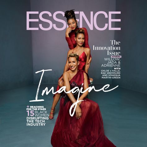 How Jada Pinkett Smith, Willow Smith And Adrienne Banfield-Norris Reinvented The Talk Show Month Quotes, Rae Sremmurd, Essence Magazine, Jada Pinkett, Chloe X Halle, Magazine Photoshoot, Willow Smith, Jada Pinkett Smith, Beauty Magazine