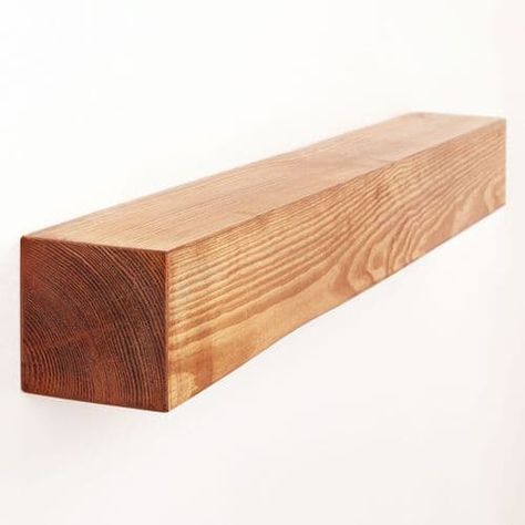 Pine & Oak Fireplace Beams | Handmade in 3-5 Days Built In Cupboards Living Room, Empty Fireplace Ideas, Empty Fireplace, Chunky Furniture, Mantel Beam, Floating Mantel Shelf, Green Walls Living Room, Log Burner Living Room, Wooden Mantel