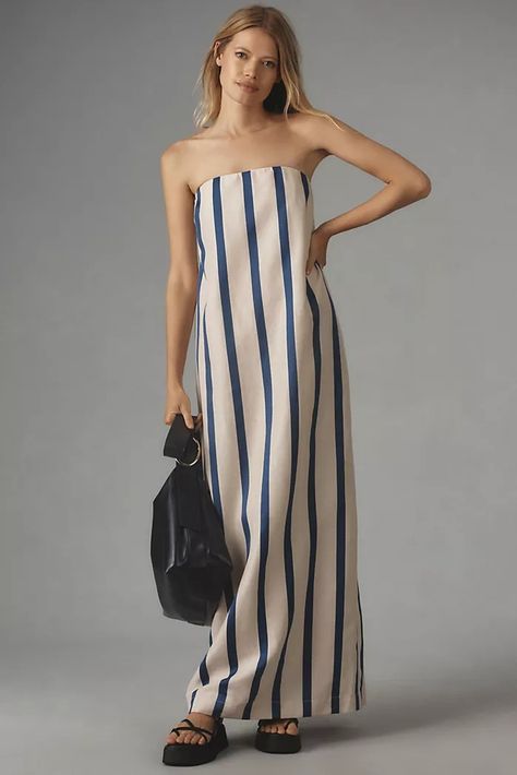 Women's Dresses | Formal, Occasion, Casual, and More | Anthropologie Applique Blouse, Dress 2024, Linen Maxi Dress, Formal Dresses For Women, Pink Maxi Dress, Capped Sleeve Dress, Maxi Dress Blue, White Maxi Dresses, Anthropologie Dress