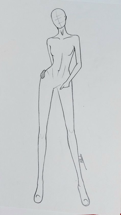 Free Fashion Croquis Download, Female Fashion Illustration Poses, Cruquius Fashion Illustration, Female Fashion Figure Template, Fashion Model Drawing Step By Step, Fation Drawing, Fashion Model Drawing Illustration, Fashion Sketches Easy, Body Drawing Model