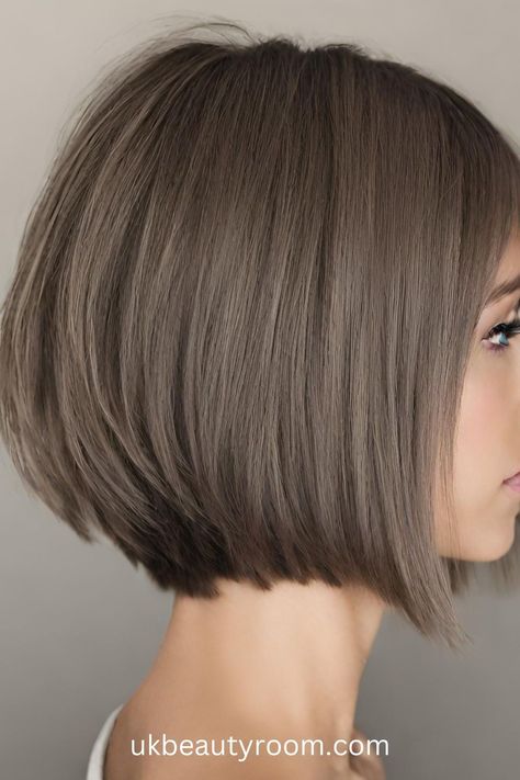 Stay on Trend with the Latest Hairstyle Inspiration | Be Bold and Beautiful Ash Bob Hair, Short Hair Ash Brown, Light Brown Cool Tone Hair, Short Ash Brown Hair, Short Hair Light Brown, Ash Brown Bob, Brassy Brunette, Hair Color Ash Brown, Light Ash Brown Hair Color