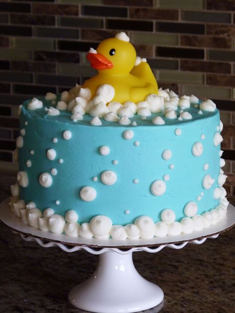 Rubber Duck Cake, Duck Birthday Theme, Ducky Cake, Ducky Party, Rubber Ducky Cake, Rubber Ducky Party, Rubber Ducky Birthday, Rubber Duck Birthday, Ducky Baby Showers