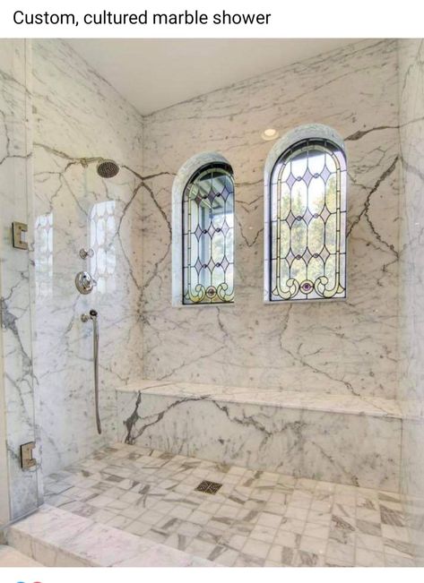 Charleston Style Bathroom, Cultured Marble Shower Walls, Cultured Marble Shower, Bathtub Shower Remodel, Granite Shower, Tub To Shower Remodel, Shower Remodel Diy, Small Shower Remodel, Granite Bathroom