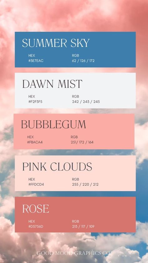 Habidashery Shop, Cloud Colour Palette, Pale Pink Color Combinations, Coral Pink And Blue Color Palette, Light Pink Color Palette Colour Schemes, Pink And Blue Colour Palette, Pale Pink Color Palette, Pale Blue Color Palette, Baby Pink Color Palette