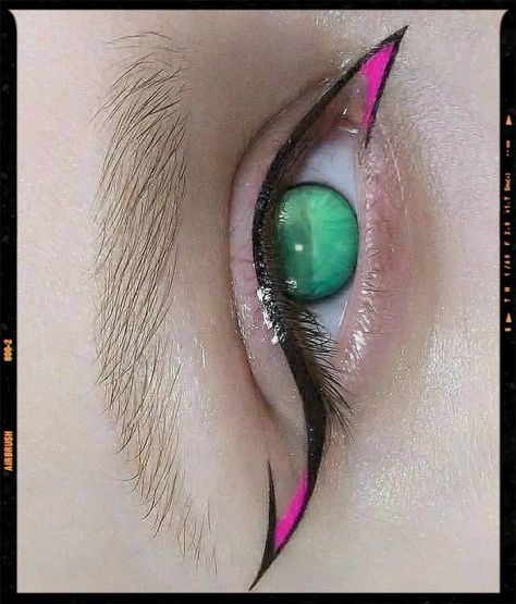 Pics edited by AirBrush App. Filter: Color +ult-3• Makeup looks :Graphic liner pink and black #airbrushfilter #airbrush #retouch #photoeditor #filter #airbrushmakeup #airbrushart #airbrushfilter #black #blackpink #makeuptutorial #graphic Pink And Black Graphic Liner, Makeup Looks Graphic Liner, Liner Ideas, Bold Eyeliner, App Filter, Cute Eye Makeup, Graphic Eyeliner, Airbrush App, Eye Makeup Pictures