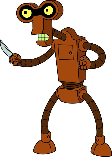 Futurama Drawing, Futurama Robot, Futurama Tattoo, Leela Futurama, Fry Futurama, Robot Santa, Robot Png, Futurama Characters, Futurama Bender