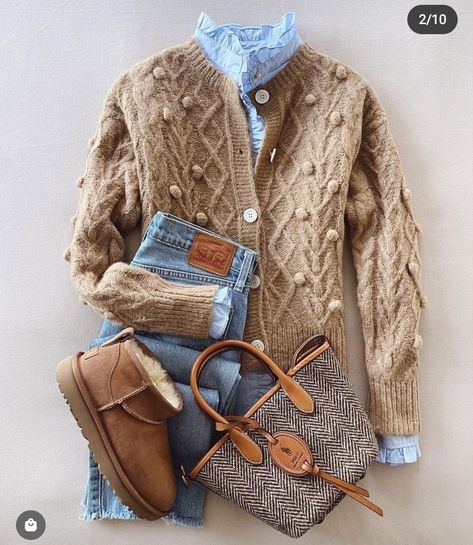 Chique Outfits, Mode Casual, Mode Inspo, Bearpaw Boots, 가을 패션, Winter Fashion Outfits, Fall Winter Outfits, Preppy Style, Look Fashion