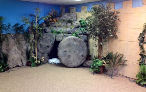 Bible Adventures Day 4 - empty tomb Easter Tomb, Stellar Vbs, Weird Animals Vbs, Lifeway Vbs, Easter Play, Lobby Ideas, Sabbath School, Miracles Of Jesus, Easter 2024