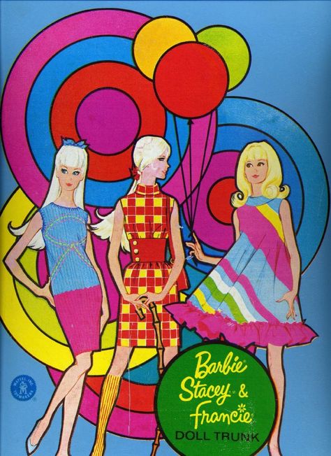 Barbie Doll Case, Barbie Paper Dolls, Doll Case, Swinging Sixties, Im A Barbie Girl, Barbie Accessories, Vintage Barbie Dolls, Barbie Friends, Barbie And Ken