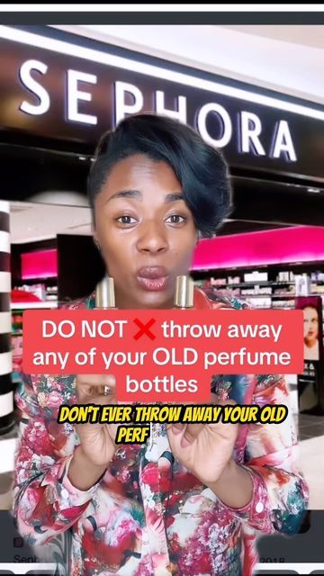 Sarah Adekola - Finance & Travel | Presenter | Entrepreneur on Instagram: "MILLENNIAL WEALTH EXPLAINS: Save money on perfume refills! Some people are selling their old perfume bottles on eBay, Depop, postmark etc and others are buying them for a fraction of the price and get discounted refills in store! 😱 #savemoney #perfume #cologne #money #personalfinance #moneysavingtips #lifehack" What To Do With Old Perfume Bottles, Broken Mirror Diy, Old Perfume Bottles, Refillable Perfume Bottle, Diy Perfume, Broken Mirror, Travel Bottles, Bottle Labels, Money Saving Tips