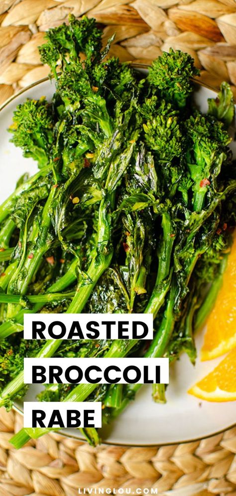 Broccoli Rabe Recipes Italian, Brocoli Rabe Recipes, Rapini Recipes, Broccoli Rabe Recipe, High Potassium Foods, Broccoli Side Dish, Small Bites Appetizers, Vegan Roast, Broccoli Rabe