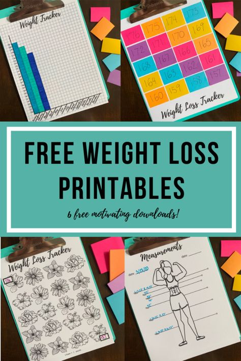 Free Printable Exercise Log, Free Exercise Printables, Weightlosstracker Printable Free, Bariatric Journal Ideas, Printable Weight Tracker, Bariatric Journal Free Printable, Workout Binder, Fitness Printables Free, Weight Tracker Printable