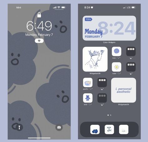 Look Screen Iphone, Ios 15 Layout, Wallpaper Ideas Phone, App Design Iphone, Lockscreen Layout, Iphone Layouts, Ios Theme, Lockscreen Iphone, Lockscreen Ios