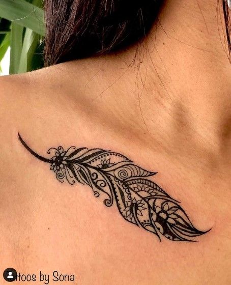 Determination Tattoo Symbol, Metis Tattoo Ideas, Metis Tattoo, Metis Tattoos, German Tattoo Ideas For Women, Determination Tattoo, Feather Tattoo Colour, Tattoo Website, Latest Tattoo Design