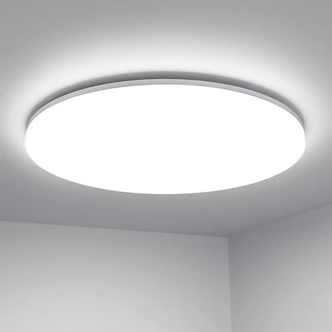 Lepro Bathroom Lights Ceiling, 24W 2400lm Bright LED Ceiling Light, IP54 Waterproof, Daylight White 5000K, Large, Flush Ceiling Light for Living Room Kitchen, Hallway, Outside Porch and More, Ø28CM : Amazon.co.uk: Lighting Bathroom Lights Ceiling, Ceiling Light For Living Room, Bathroom Lights, Bulbs Indoor, Lights Ceiling, Light For Living Room, Kitchen Hallway, Bathroom Ceiling Light, Flush Ceiling Lights