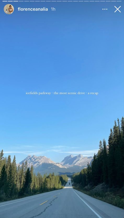 Icefields Parkway, Ig Stories, Scenic Drive, Story Ideas, Instagram Story Ideas, Insta Story, Ig Story, Instagram Story, Nature Photography