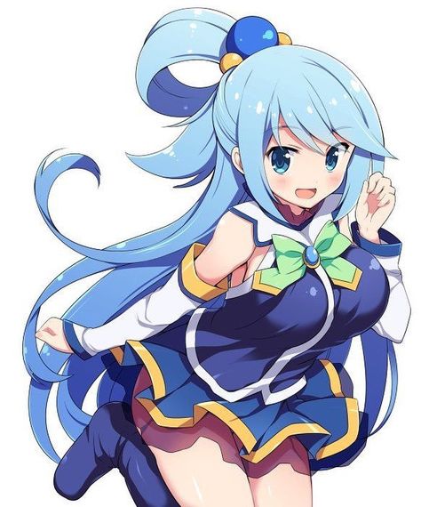 Konosuba Aqua, Konosuba Wallpaper, Aqua Konosuba, Accel World, 5 Anime, Love Is, Aquaman, Cute Anime Pics, Otaku Anime