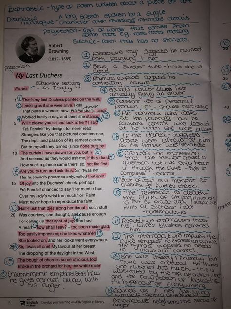 My Last Duchess Annotations, Poetry Anthology Gcse Annotations Love And Relationships, My Last Duchess Poem Analysis Gcse, My Last Duchess, My Last Duchess Poem Analysis, Connotation And Denotation, Gcse Revision Notes English Poems, The Last Duchess Poem Analysis, Gcse Power And Conflict Poems Revision