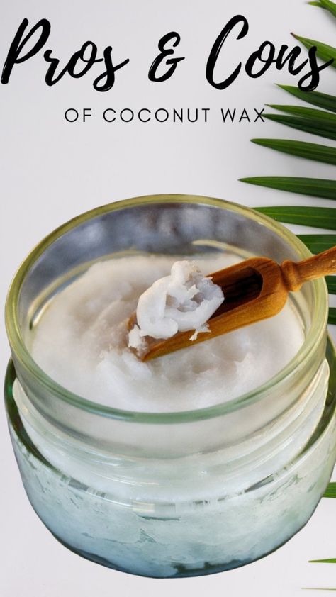 The Pros and Cons of Coconut Wax Candles Coconut Soy Wax Candles Diy, Coconut Wax Candles Diy, Coconut Candles Diy, Coconut Oil Candles Diy, Diy Coconut Candle, Beeswax Coconut Oil Candles, Types Of Candles, Making Beeswax Candles, Coconut Oil Candle