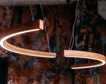 Wooden Ceiling Design, Chandelier Lighting Modern, Chandelier Living Room Modern, Wood Pendant Lamps, Wood Light Fixture, Hanging Lamp Shade, Wooden Chandelier, Led Power Supply, Farmhouse Pendant Lighting