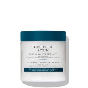 Christophe Robin Cleansing Purifying Scrub with Sea Salt 75ml Christophe Robin, Oily Scalp, Sea Salt, Scrubs, Salt, Beauty