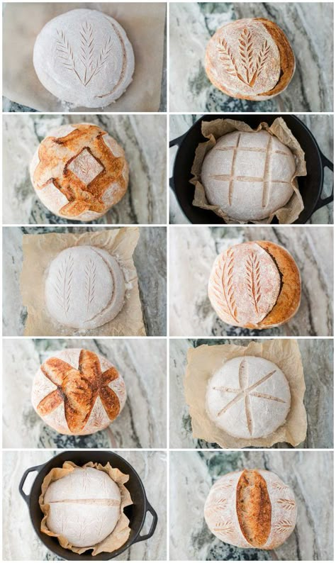 Score Sourdough Bread, What Is Sourdough, Score Sourdough, Bread Scoring Patterns, Bread For Beginners, Sourdough Scoring, Recipe Using Sourdough Starter, Bread Scoring, Sourdough Bread Starter