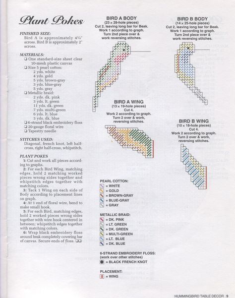 Hummingbird Table Decor 06/16 Beaded Hummingbird Tutorial, Seed Bead Hummingbird Pattern, Beaded Hummingbird Pattern Free, Hummingbird Bath, Plant Pokes, Beaded Hummingbird, Beaded Animals Tutorial, Beaded Ornaments Diy, Seed Bead Crafts