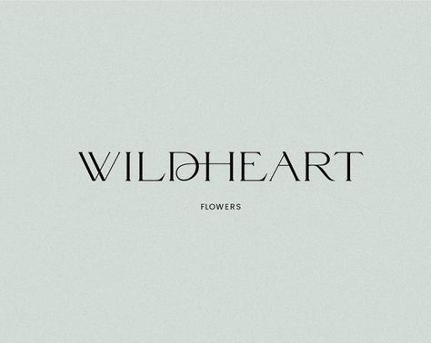 Enter the world of Wildheart • Custom, Intentional Floristry for the Wild At Heart. Swipe to explore ⟶ We worked with Maui, HI florist &… Design Alphabet, Inspiration Logo Design, Beautiful Branding, Font Inspiration, Wild At Heart, Feminine Logo, Online Logo, Professional Logo Design, Minimalist Logo Design