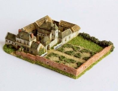 Campo Aesthetic, Waterloo Battlefield, Castle Illustration, Wargaming Table, Battle Of Waterloo, Medieval Houses, Wargaming Terrain, Castle Wall, Concrete House